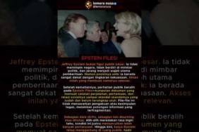 EPSTEIN FILES : Dokumen Dibuka, Kebenaran Tetap Gelap