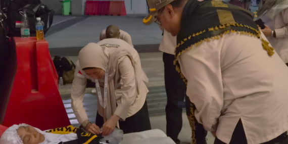 Petugas MCR Disiagakan di Kawasan Jamarat demi Lindungi Jemaah