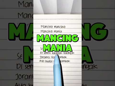 Kicau Mania versi Mancing Mania Cover (Lyrics) || “Mancing mancing mancing mania” || Viral Tiktok