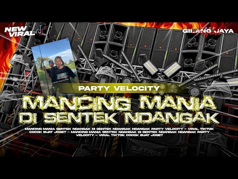 DJ MANCING MANIA SENTEK NDANGAK DI SENTEK NDANGAK ” PARTY VELOCITY VIRAL TIKTOK JINGLE VEGAS AUDIO