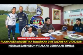 TIMNAS KETIBAN REJEKI NOMPLOK! Pemain Argentina betah di Indo sampai jalani naturalisasi~ASEAN Heboh