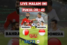 jadwal pertandingan timnas Indonesia vs Bahrain malam ini #pssi #beritabola #timnasindonesia