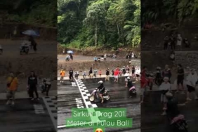 Sirkuit drag 201 meter di pulau bali 👍👍 #bali #dragbike #teknotuner #otomotif #fyp