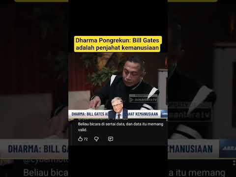 bill gates adalah penjahat kemanusiaan #shorts #dharmapongrekun #bilgates #penjahat #beritaviral