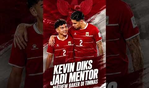Kevin Diks Jadi Mentor Mathew Baker! Calon Bek Masa Depan Timnas? 🇮🇩 #Timnas #Garuda(96 karakter)