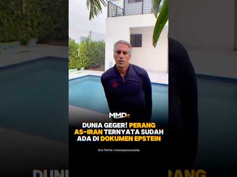 Bikin heboh! Ternyata perang Iran-AS sudah ada di dalam dokumen Epstein! #as #iran #epsteinfiles