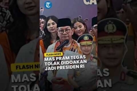 Mas Pram Tegas Ogah Didoakan Dharma Pongrekun Jadi Presiden