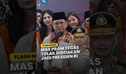 Mas Pram Tegas Ogah Didoakan Dharma Pongrekun Jadi Presiden