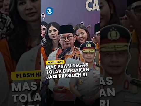 Mas Pram Tegas Ogah Didoakan Dharma Pongrekun Jadi Presiden