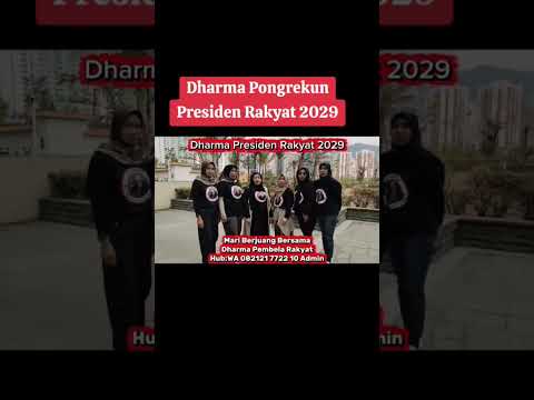 Dharma Pongrekun Presiden Rakyat 2029🔥