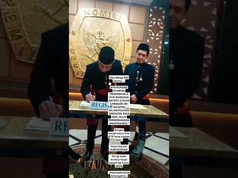 AYO WARGA DKJ, DUKUNG DHARMA PONGREKUN & KUN WARDANA ABYOTO (CAGUB CAWAGUB DKJ 2024)