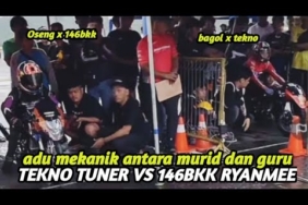 TEKNO TUNER VS 146BKK ADU MEKANIK ANTAR MEKANIK KOH HANS VS MEKANIK RYANMEE💥MURID KETEMU GURU