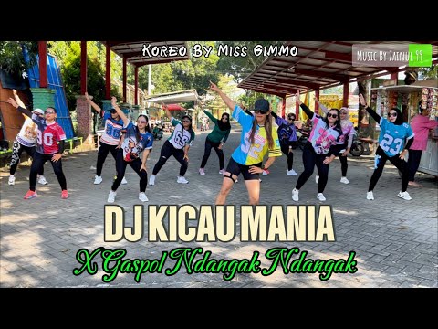 Joget Kreasi DJ Kicau Mania X Menteri Durmagati Viral Koreo By Miss Gimmo ‼️