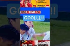 TIMNAS INDONESIA VS TIMOR LESTE 1-0 AFF CUP U-19 BABAK PERTAMA