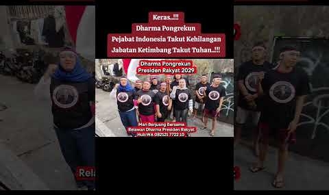 DHARMA PONGREKUN PRESIDEN INDONESIA 2029‼️