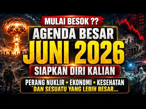 MERINDING‼️MULAI BESOK⁉️AGENDA BESAR JUNI 2026 PERANG NUKLIR, EKONOMI, KESEHATAN SAMPAI…