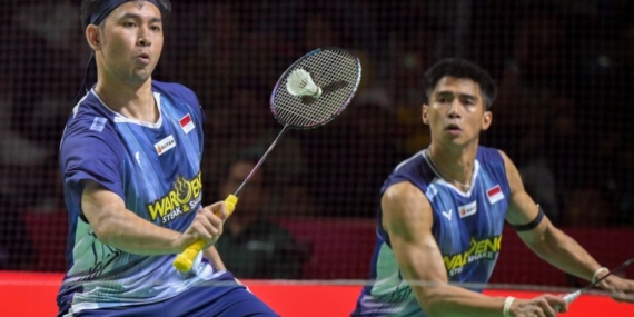 Indonesia pastikan satu tiket final ganda putra di Indonesia Open 2026