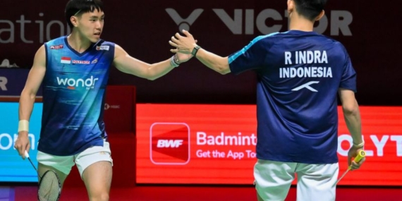 Raymond/Joaquin tunjukkan mentalitas ke semifinal Indonesia Open