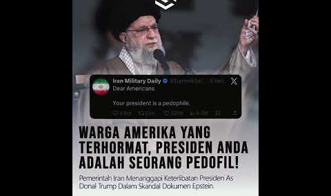 Teheran Angkat Suara soal Isu Dokumen Epstein