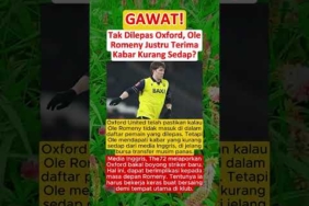 WADUH‼️Tak Dilepas Oxford United, Ole Romeny Justru Terima Kabar Kurang Sedap