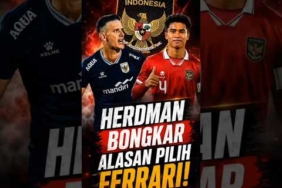 Herdman Buka Alasan Pilih Ferrari!