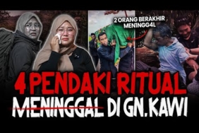 LOE NONTON LOE DIJAMIN MERINDING!! 4 PENDAKI NEKAT RITUAL DI GUNUNG KAWI BERUJUNG MENINGGVL