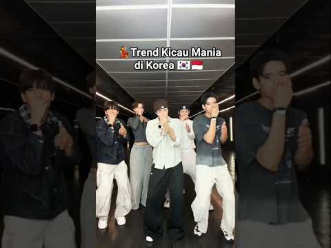HEBOH BOYBAND KOREA JOIN TREND KICAU MANIA💃🇰🇷🇲🇨