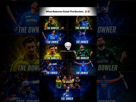 When Batsmen Ruled the Bowlers 🗿🥵 || #shortfeed #viralvideo #cricket