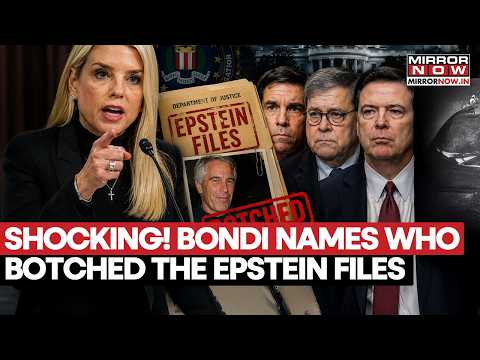 Jeffrey Epstein Files Release Scandal | Pam Bondi Says Todd Blanche Was ‘In Charge’ | WATCH