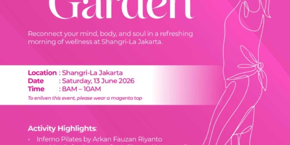 Global Wellness Day : Pillates in The Garden