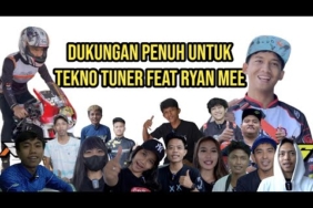 INILAH DUKUNGAN PARA JOKI, MEKANIK DAN MEDIA UNTUK RYAN MEE DAN TEKNO TUNER