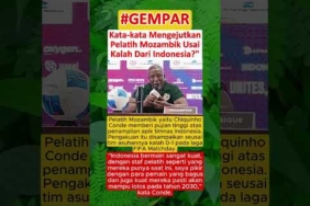 HEBOH‼️Kata-kata Mengejutkan Pelatih Mozambik Usai Kalah Dari Indonesia
