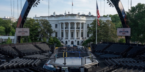 Acara UFC Gedung Putih Donald Trump Akan Memalukan Di Mana Saja