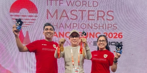Duet Indonesia Juarai ITTF World Masters