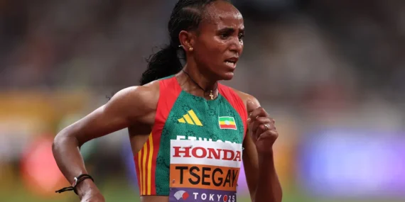 Pelari Olimpiade Gudaf Tsegay Diskors Empat Bulan karena Kasus Doping