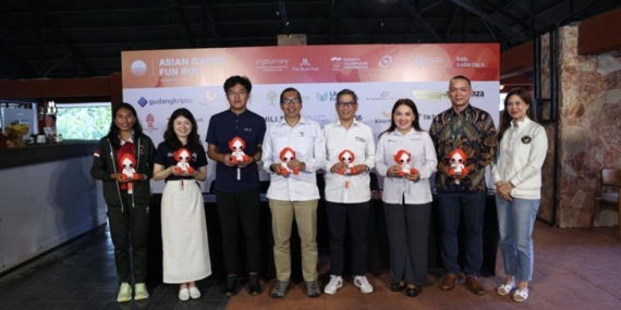 Bagi KOI, Asian Games Fun Run 2026 bagian diplomasi olahraga Indonesia