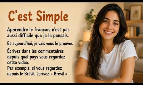 Apprendre le français n’est pas si difficile | French Listening Practice (B1)