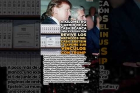 📚 A kilómetro y medio de la Casa Blanca, una exposición revive los archivos del caso Epstein
