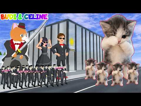 Yuta Mio Bocil Yakuza VS  KUCING KICAU MANIA | Yakuza Panggil Catbutler Raksasa | Sakura School