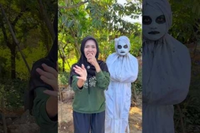 Ngusir Pocong pakai Lagu Kicau Mania 👻 #shorts #viral #funny