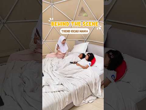 BEHIND THE SCENE TREND KICAU MANIA ALA NOURA #kicaumania