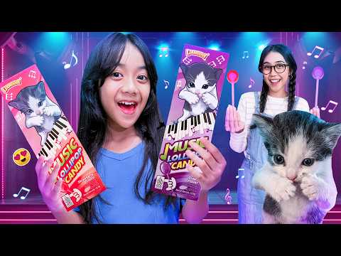 SAMANTHA MAKAN PERMEN MUSIK KICAU MANIA VIRAL 😍 KOMPILASI VIDEO