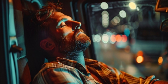 Bahaya Microsleep bagi Driver Pengiriman Barang