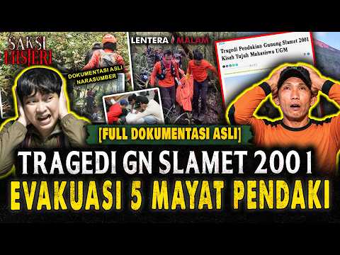 KESAKSIAN TIM SAR SAAT EVAKUASI JENAZAH PENDAKI GUNUNG SLAMET