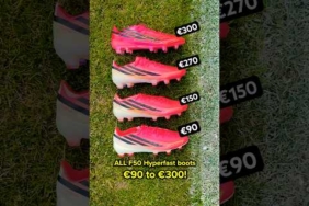 ALL €90 to €300 adidas F50 Hyperfast boots explained