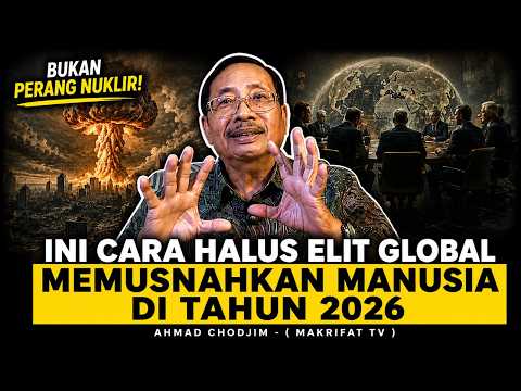 BUKAN PERANG NUKLIR! INI CARA HALUS ELIT GLOBAL MEMUSNAHKAN MANUSIA DI TAHUN 2026