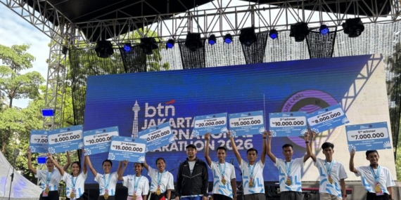 Puluhan ribu pelari semarakkan hari kedua Jakim 2026
