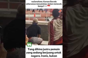 Boleh Rival Saat di Liga, Tapi Jangan Lupa: Ini Timnas Indonesia! #shortvideo #shortsfeed #shorts