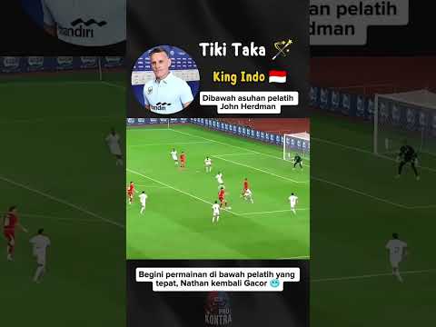 John Herdman Ubah Wajah Timnas! Tiki-Taka Garuda Jadi Sorotan 🔥😱 #timnasindonesia #football