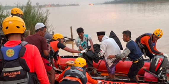 Bocah 7 Tahun yang Tenggelam di Sungai Batanghari Ditemukan Meninggal